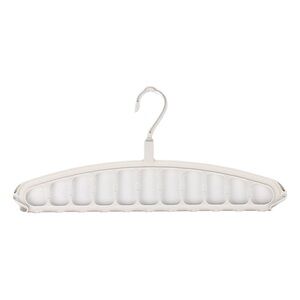 white space saving closet hanger | 360 spin rotation